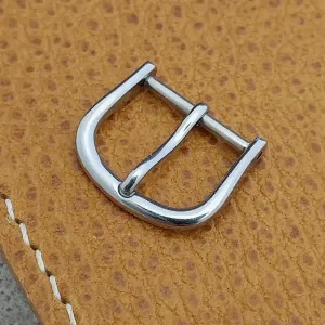 16mm Opening Vintage INOX Stainless Steel Unused Watch Band Buckle