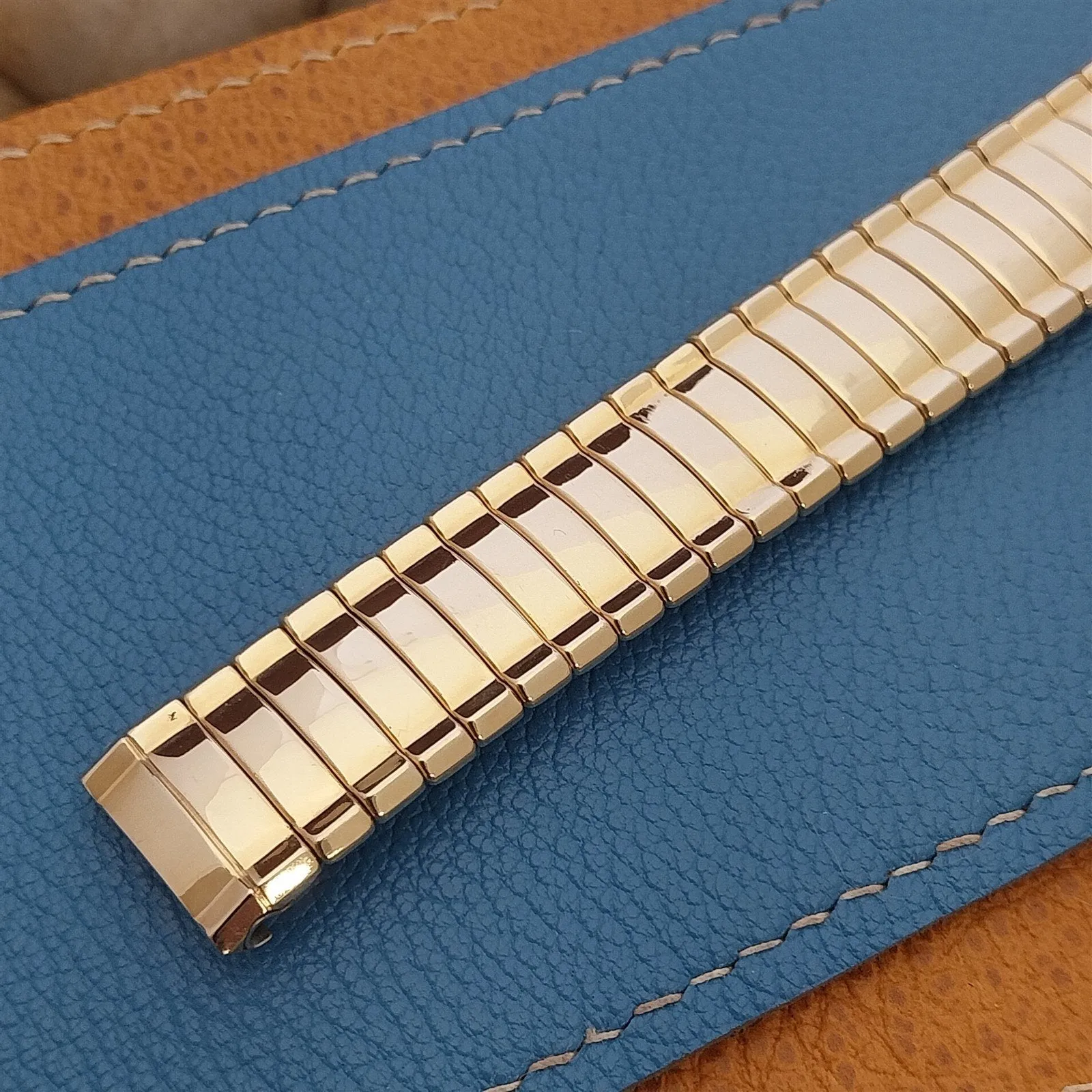 17.2mm 12k Gold-Filled Hadley Elgin Classic nos Unused 1950s Vintage Watch Band