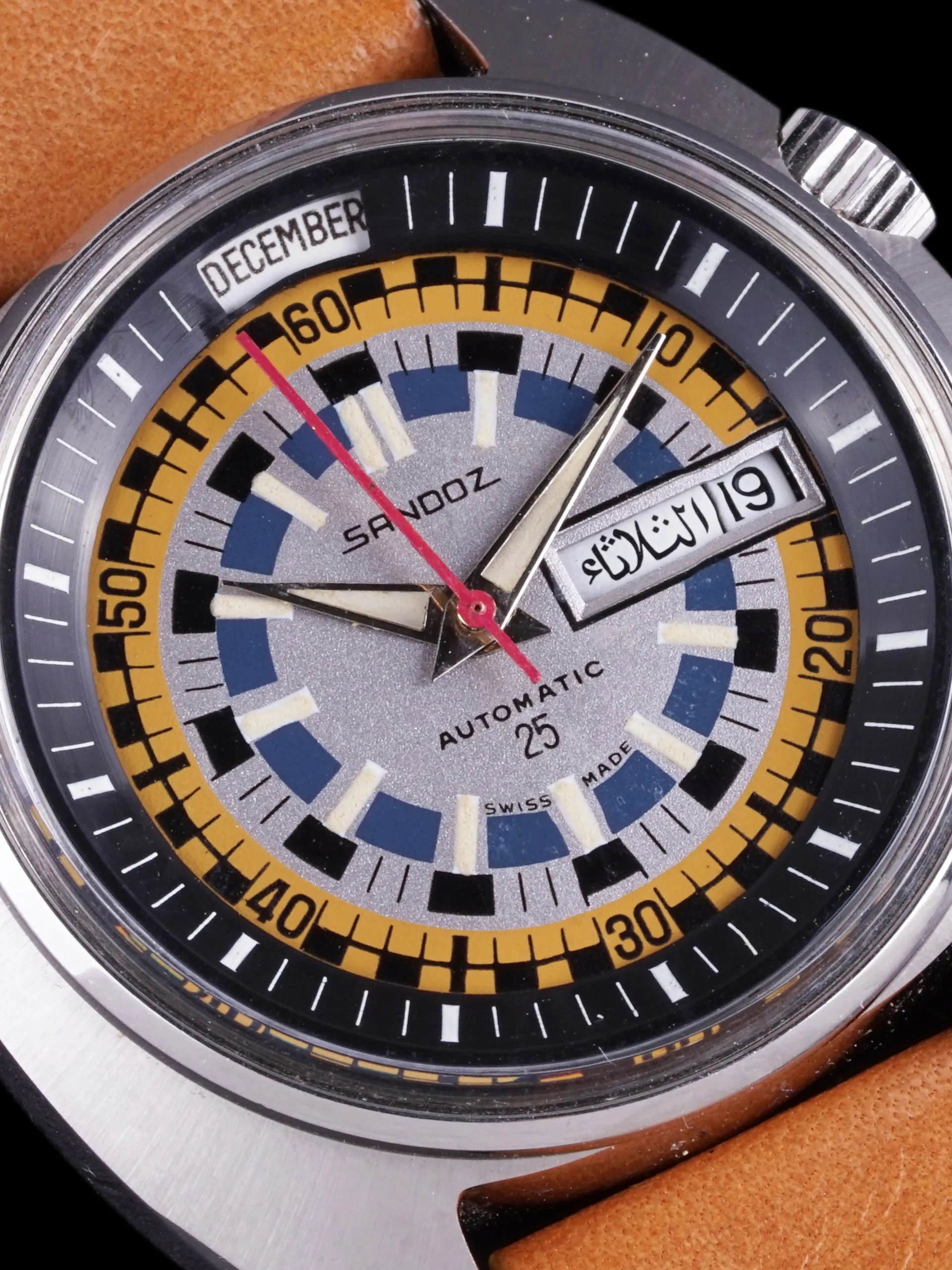 1970's Sandoz Monsoon (Ref. 1776Z-84-8) "Roulette"