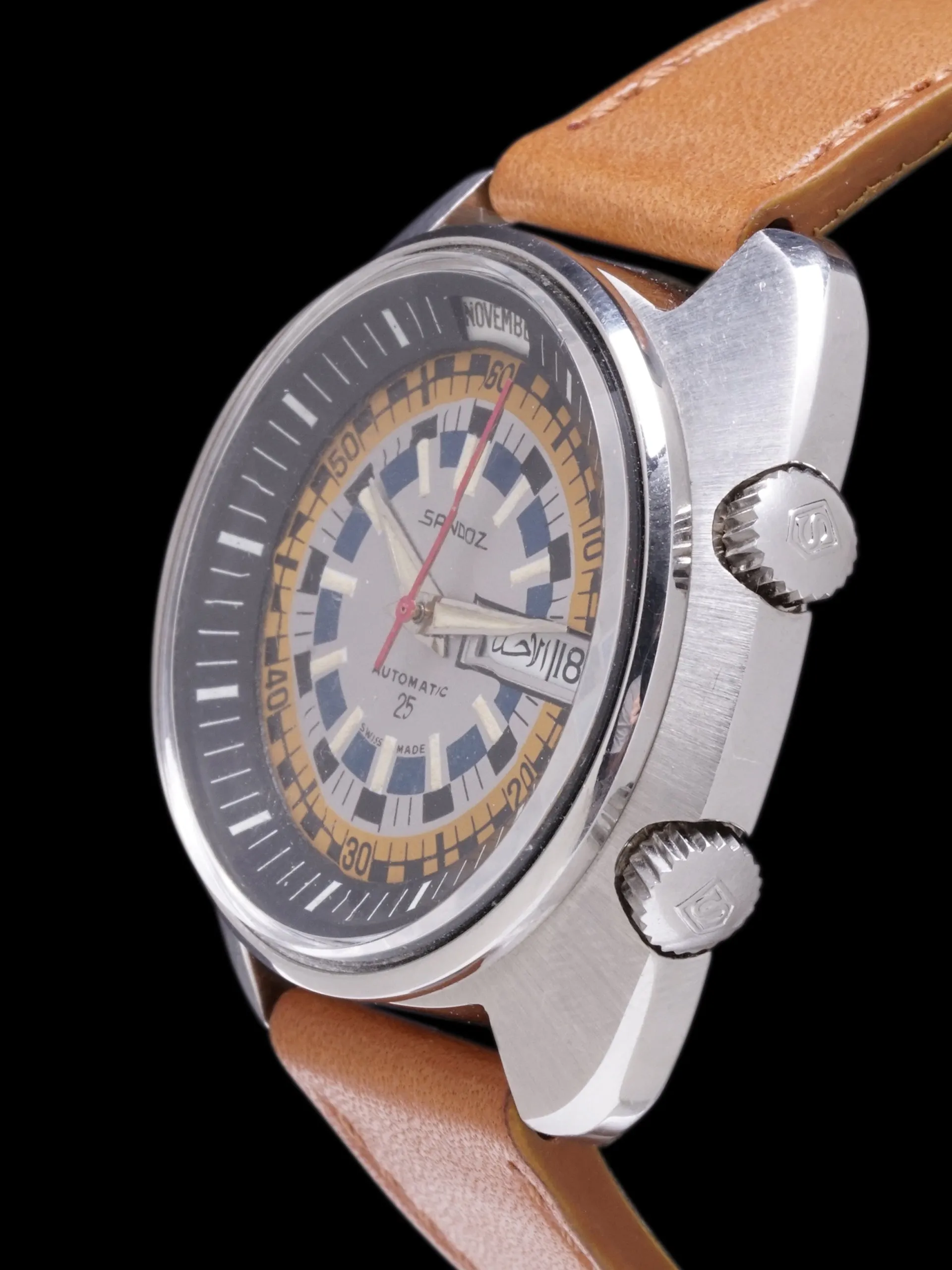 1970's Sandoz Monsoon (Ref. 1776Z-84-8) "Roulette"