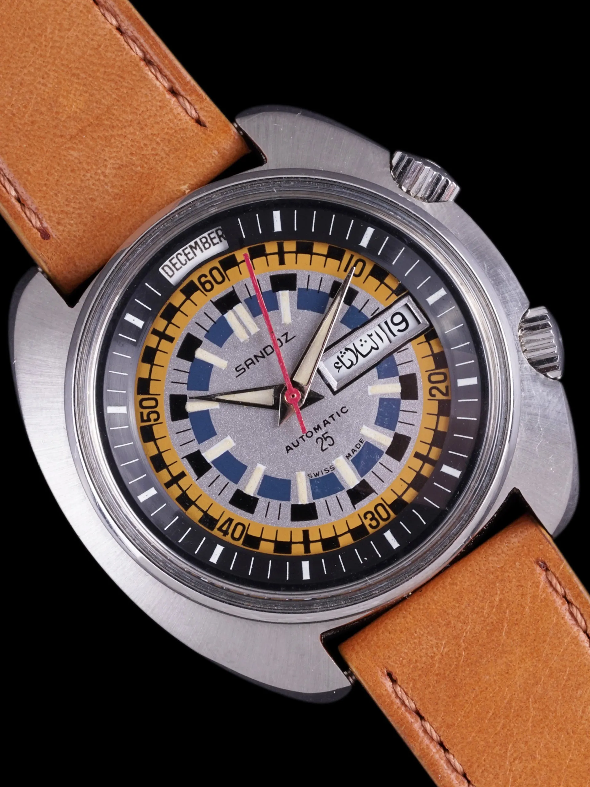 1970's Sandoz Monsoon (Ref. 1776Z-84-8) "Roulette"