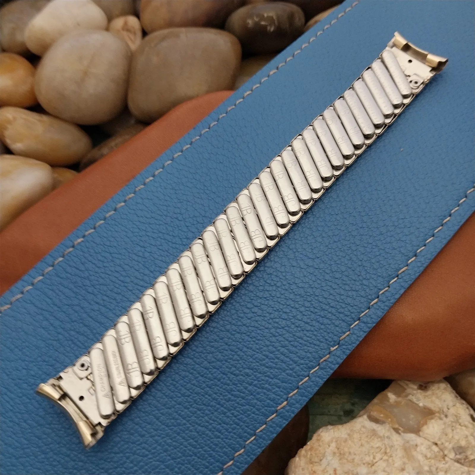 19mm 18mm 12k Gold-Filled JB Champion Saratoga 3/4" nos 1950s Vintage Watch Band