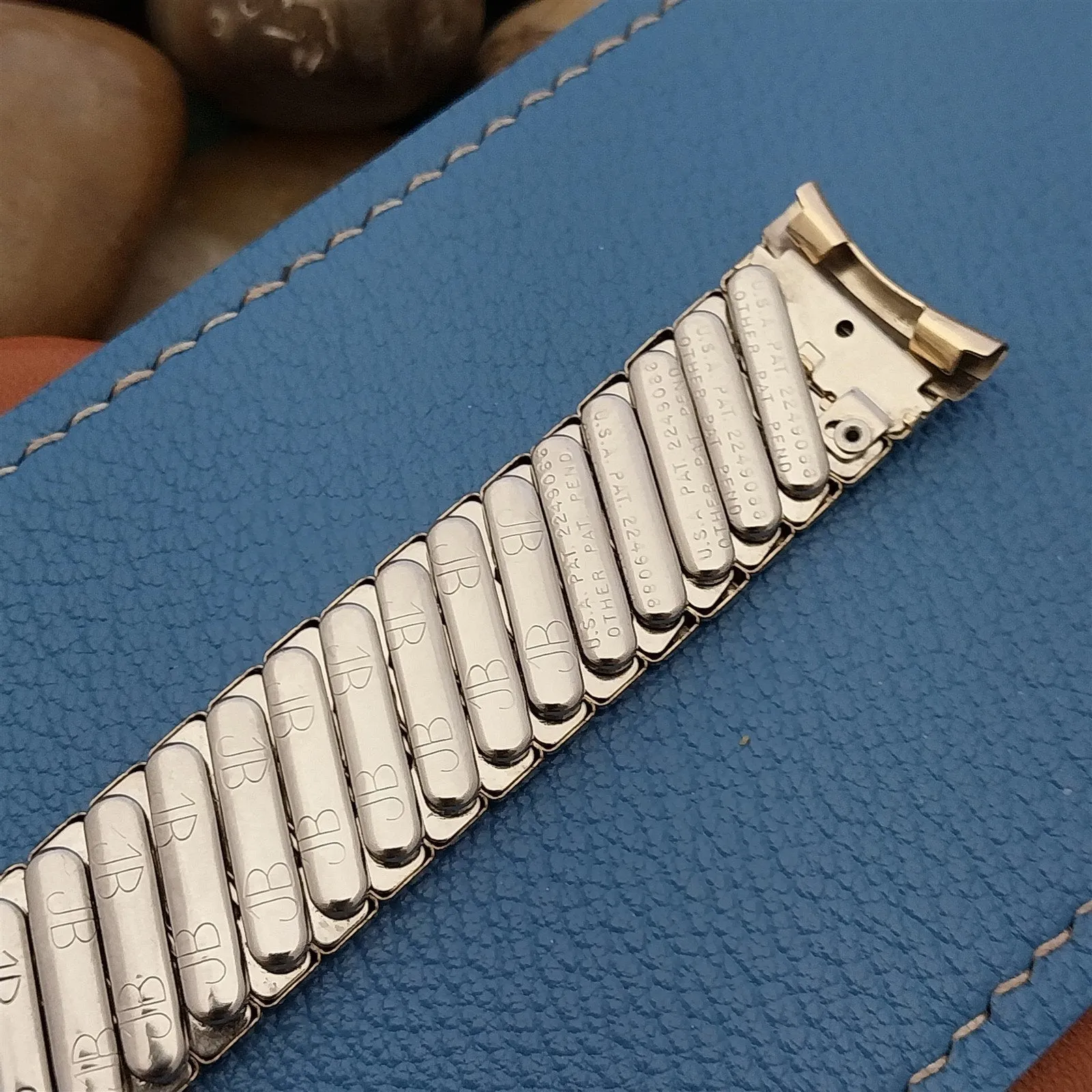 19mm 18mm 12k Gold-Filled JB Champion Saratoga 3/4" nos 1950s Vintage Watch Band