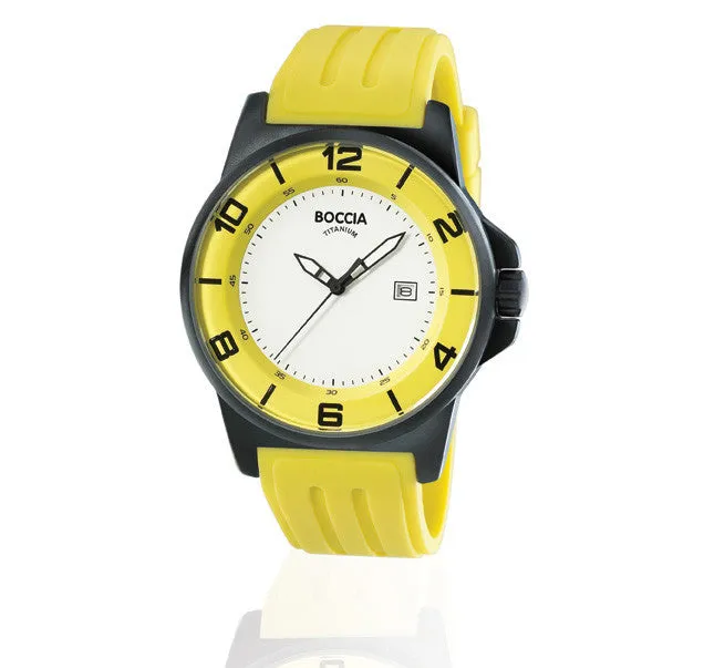 3535-37 Mens Boccia id. Titanium Watch