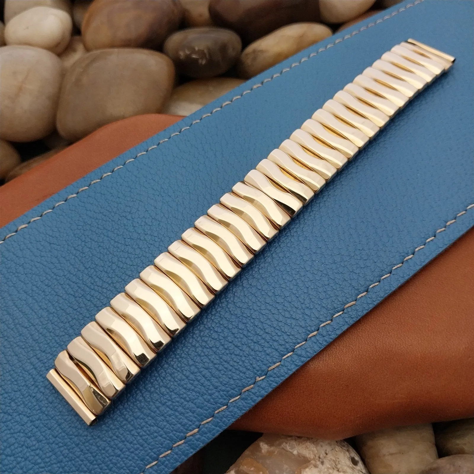 5/8" 12k Gold-Filled Expansion Classic JB Champion nos 1950s Vintage Watch Band