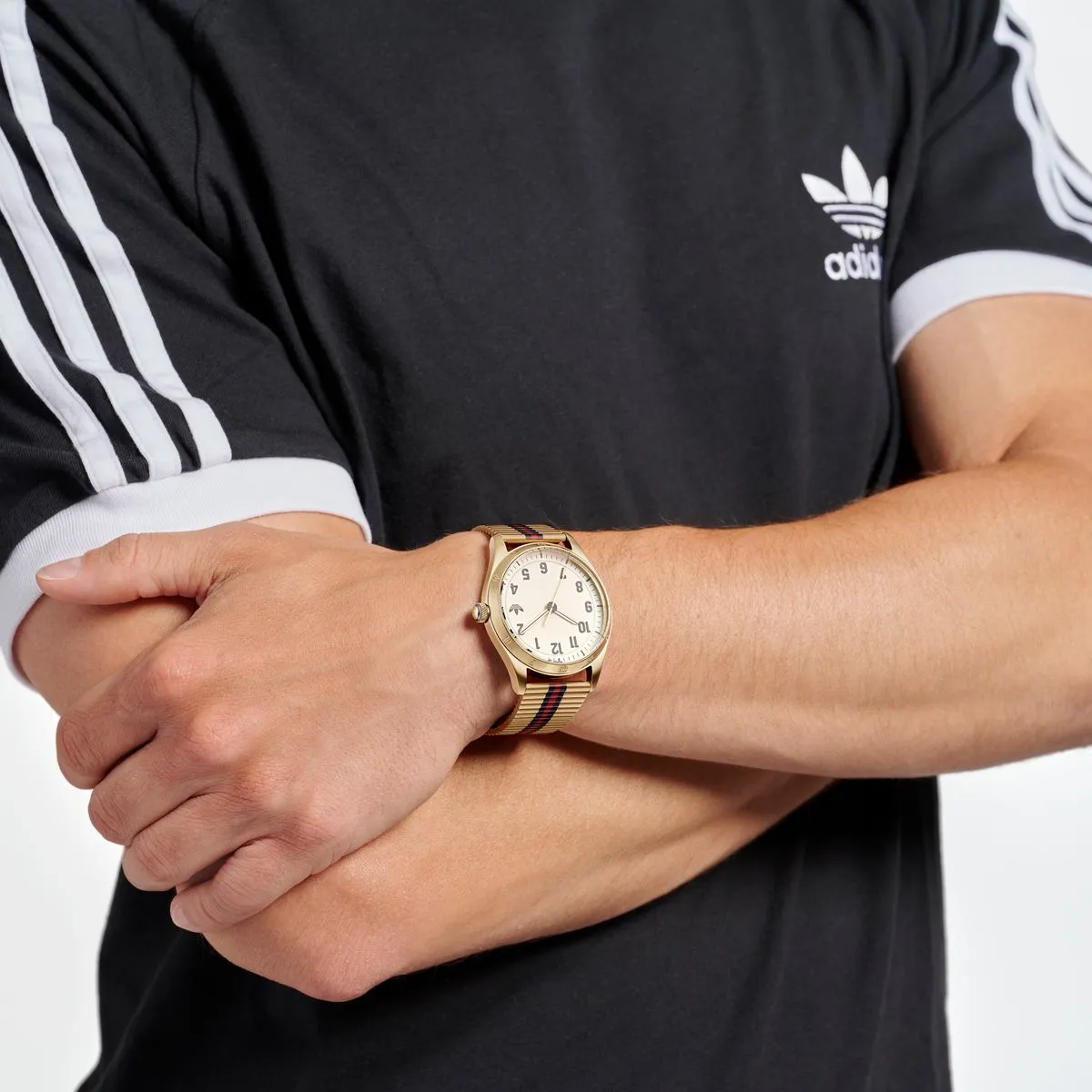 Adidas Originals Beige Dial Unisex Analog Watch - AOSY23530