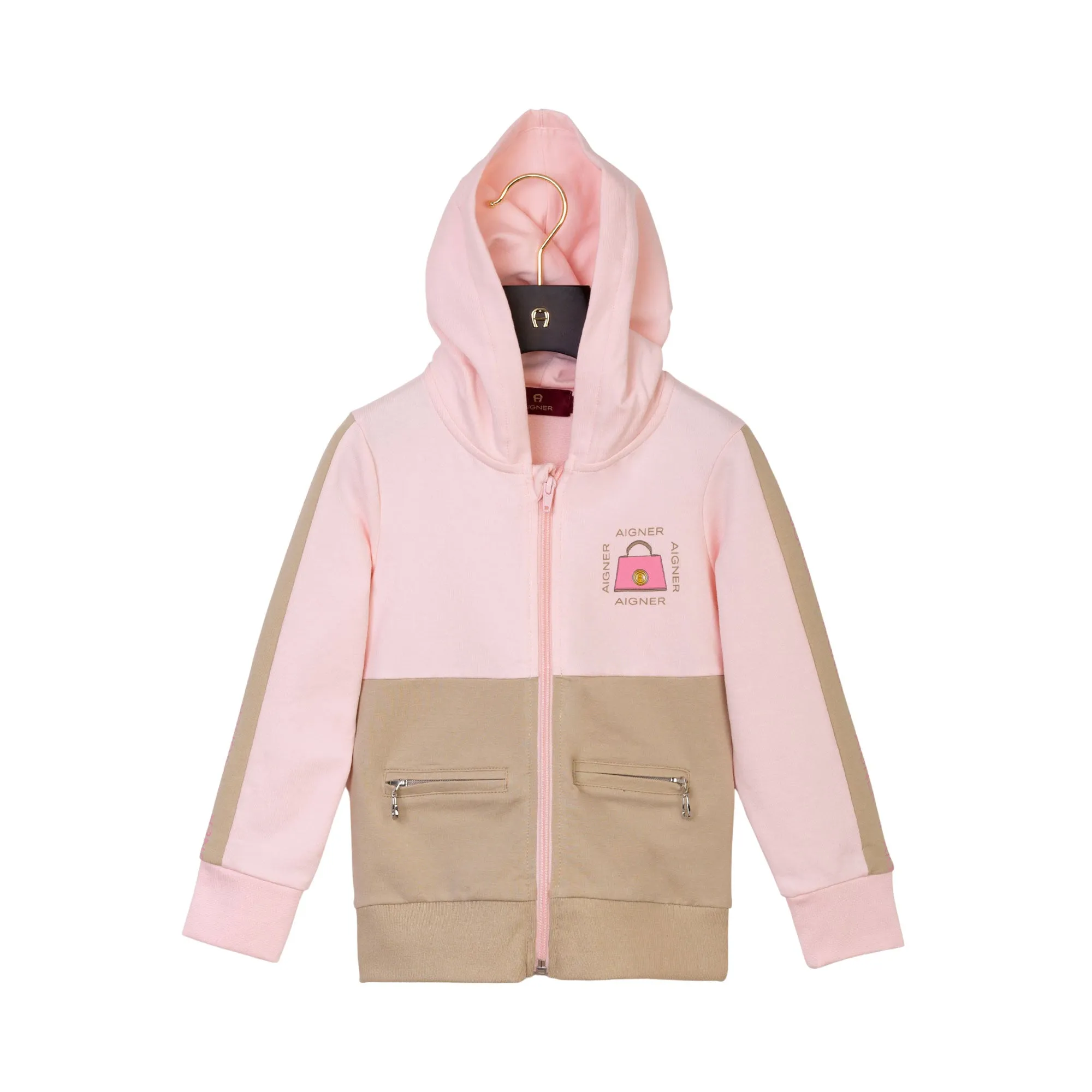 Aigner Kids Girl's Pink Jogging Suit
