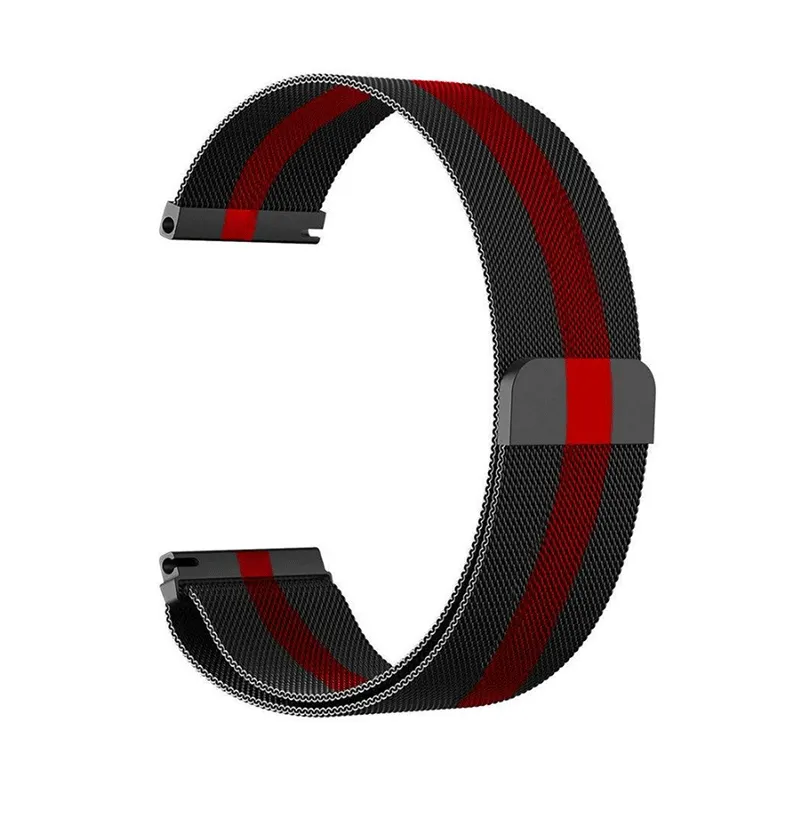 Amazfit GTS 2 Milanese Strap (Black/Red)
