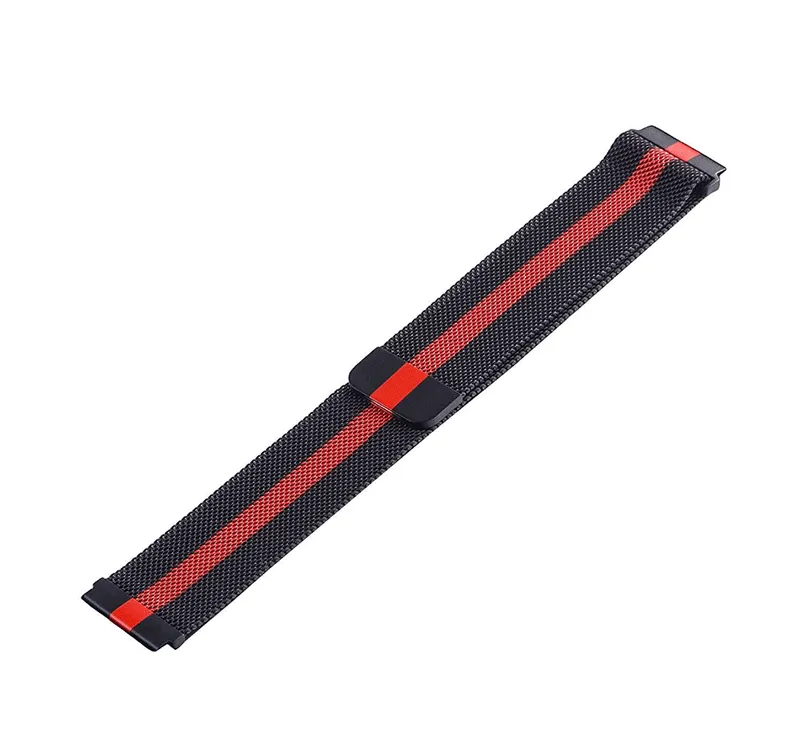 Amazfit GTS 2 Milanese Strap (Black/Red)