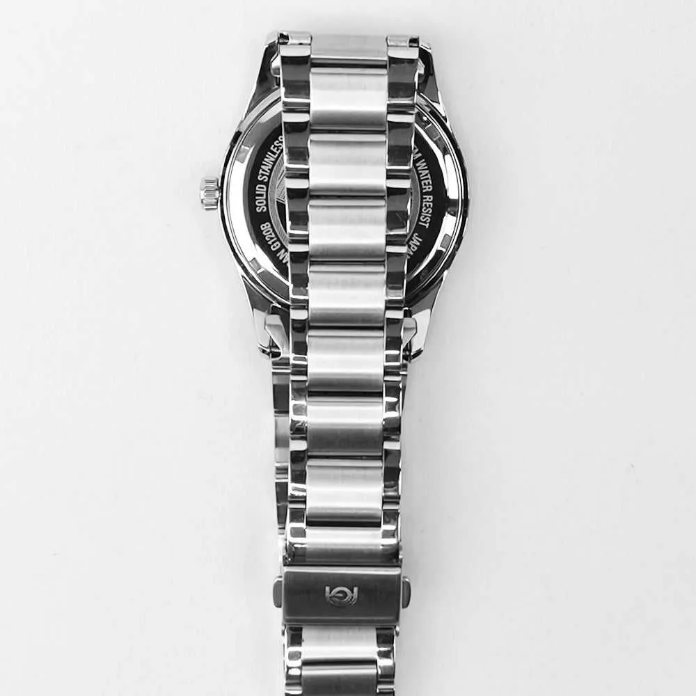 ARIES GOLD URBAN CLASSIC SILVER STAINLESS STEEL G 120B S-SD MEN'S WATCH