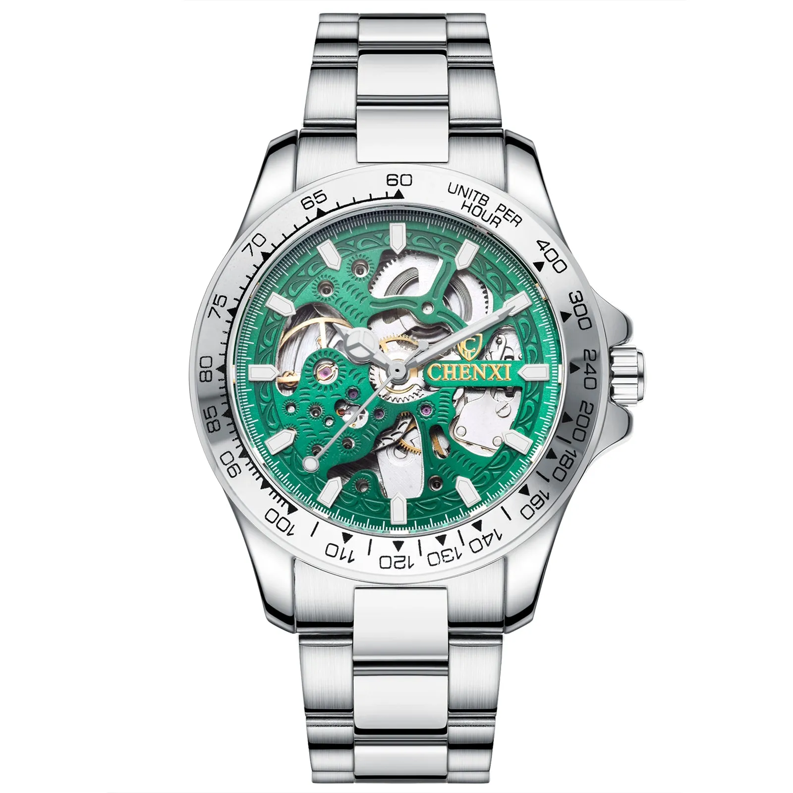Automatic mechanical hollow men's watch W28CX88808A