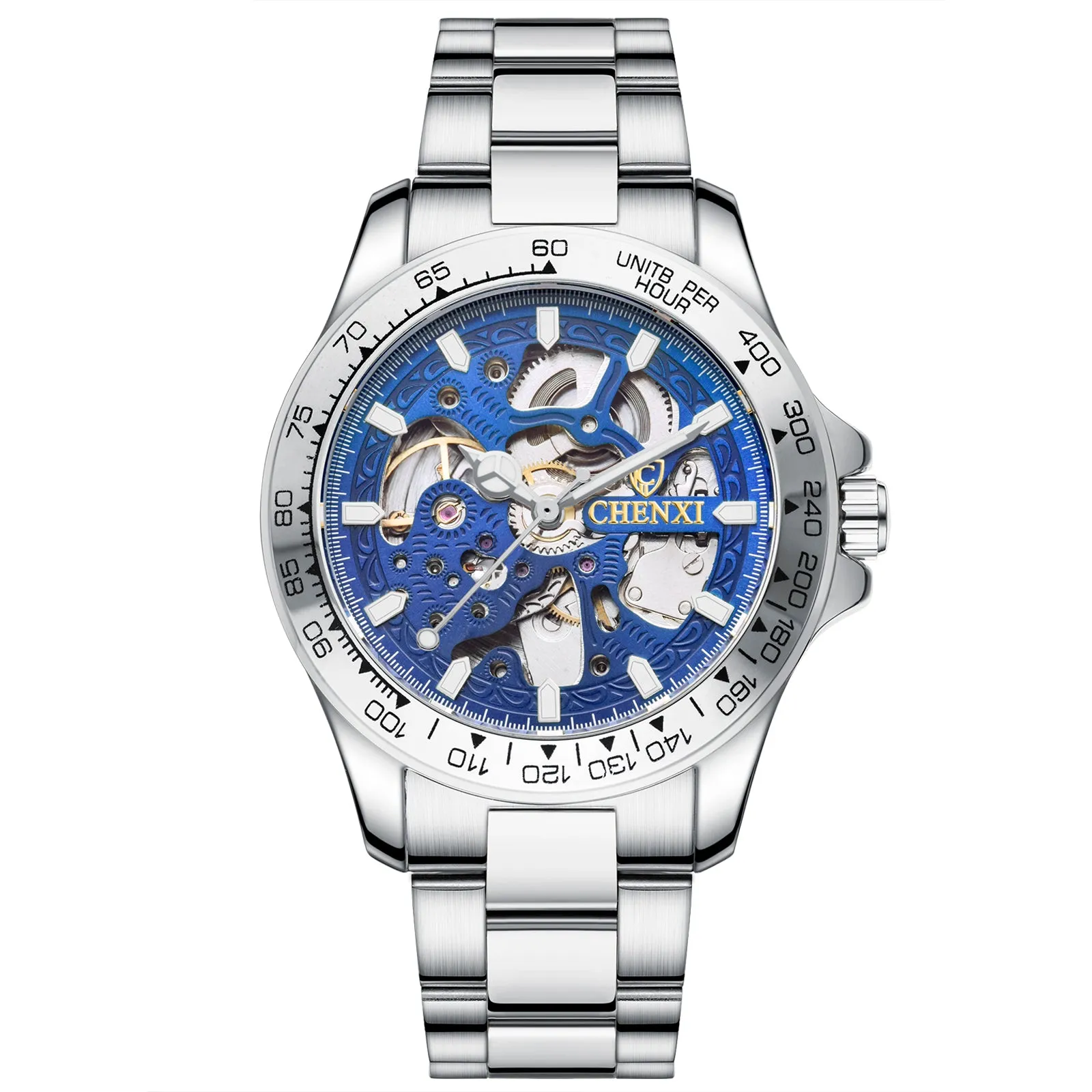 Automatic mechanical hollow men's watch W28CX88808A