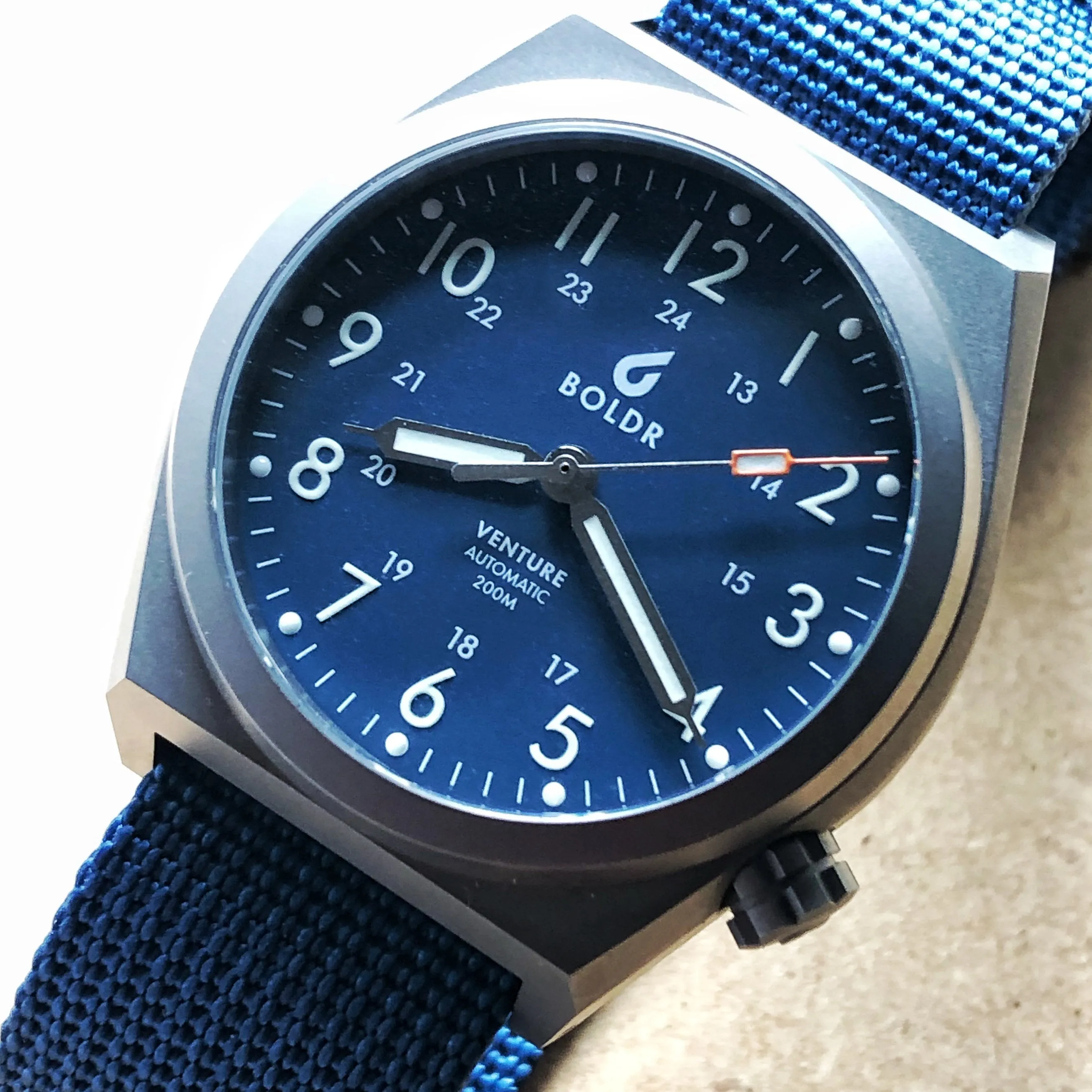 BOLDR - Venture Automatic Navy Blue
