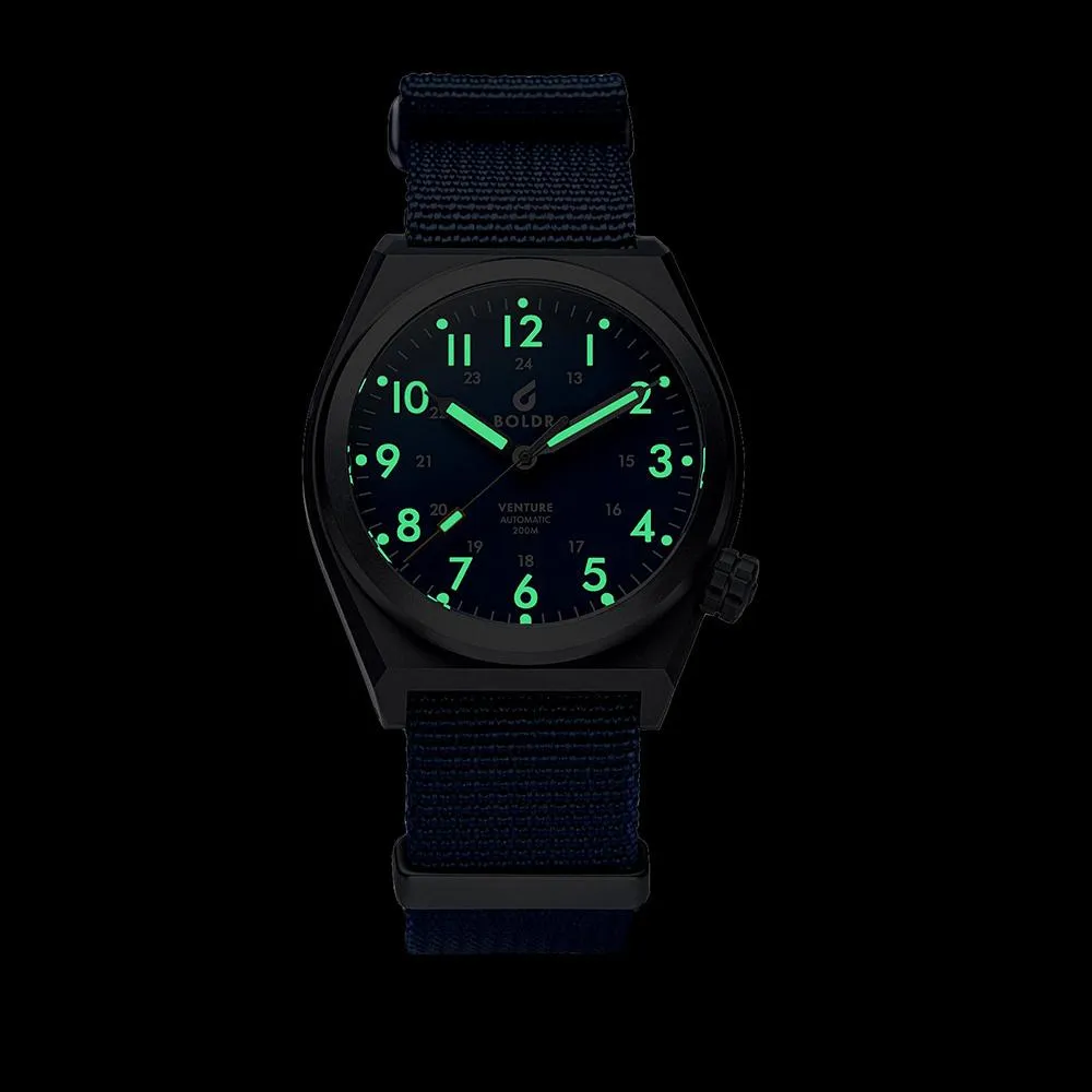 BOLDR - Venture Automatic Navy Blue