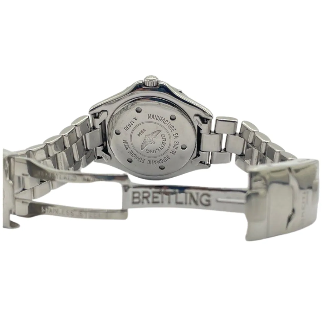 Breitling Colt A17035 38mm Automatic White Dial Watch