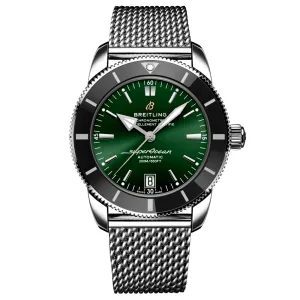 Breitling Superocean Heritage B20 42mm Green Dial Automatic Gents Watch AB2010121L1A1