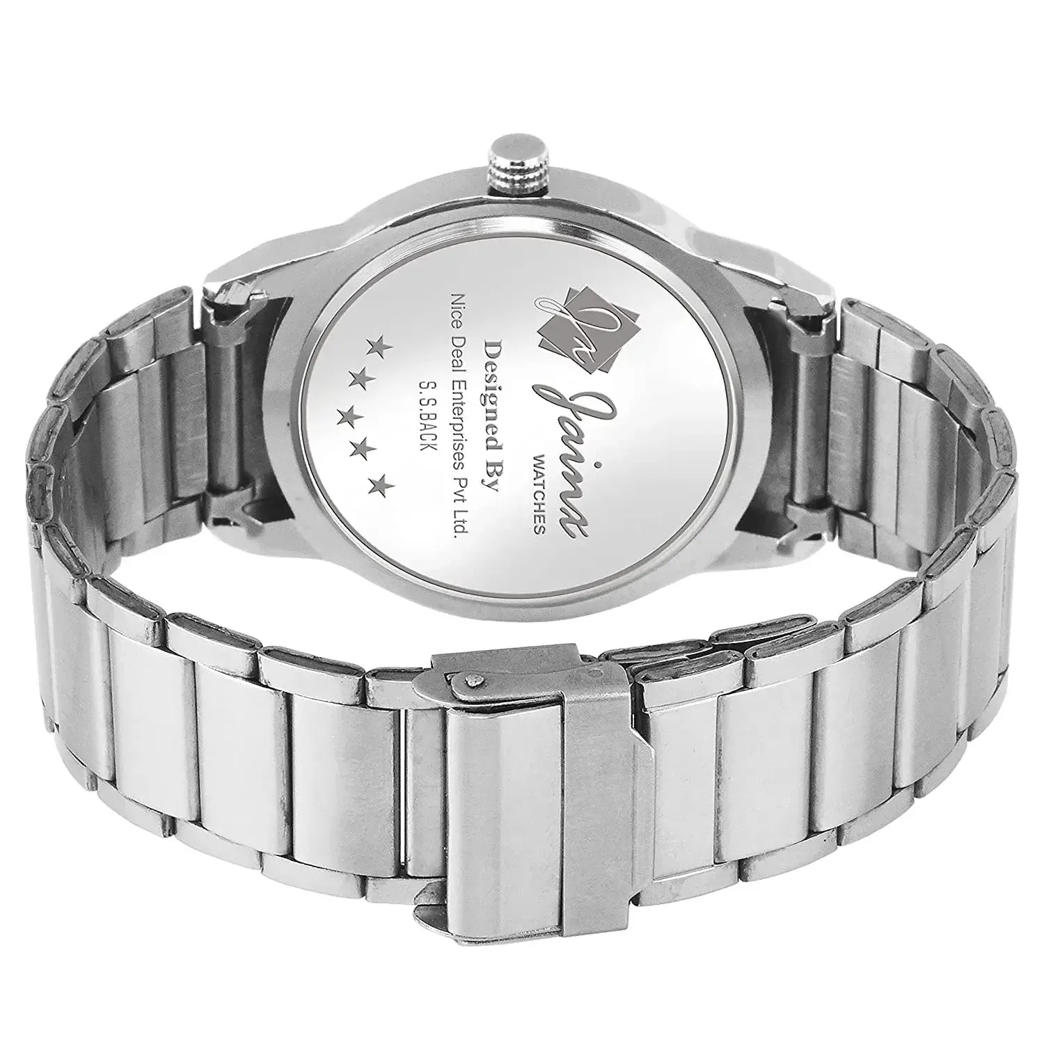 Brown Dial Steel Chain Analog Watch - For Men JM7137