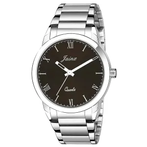Brown Dial Steel Chain Analog Watch - For Men JM7137