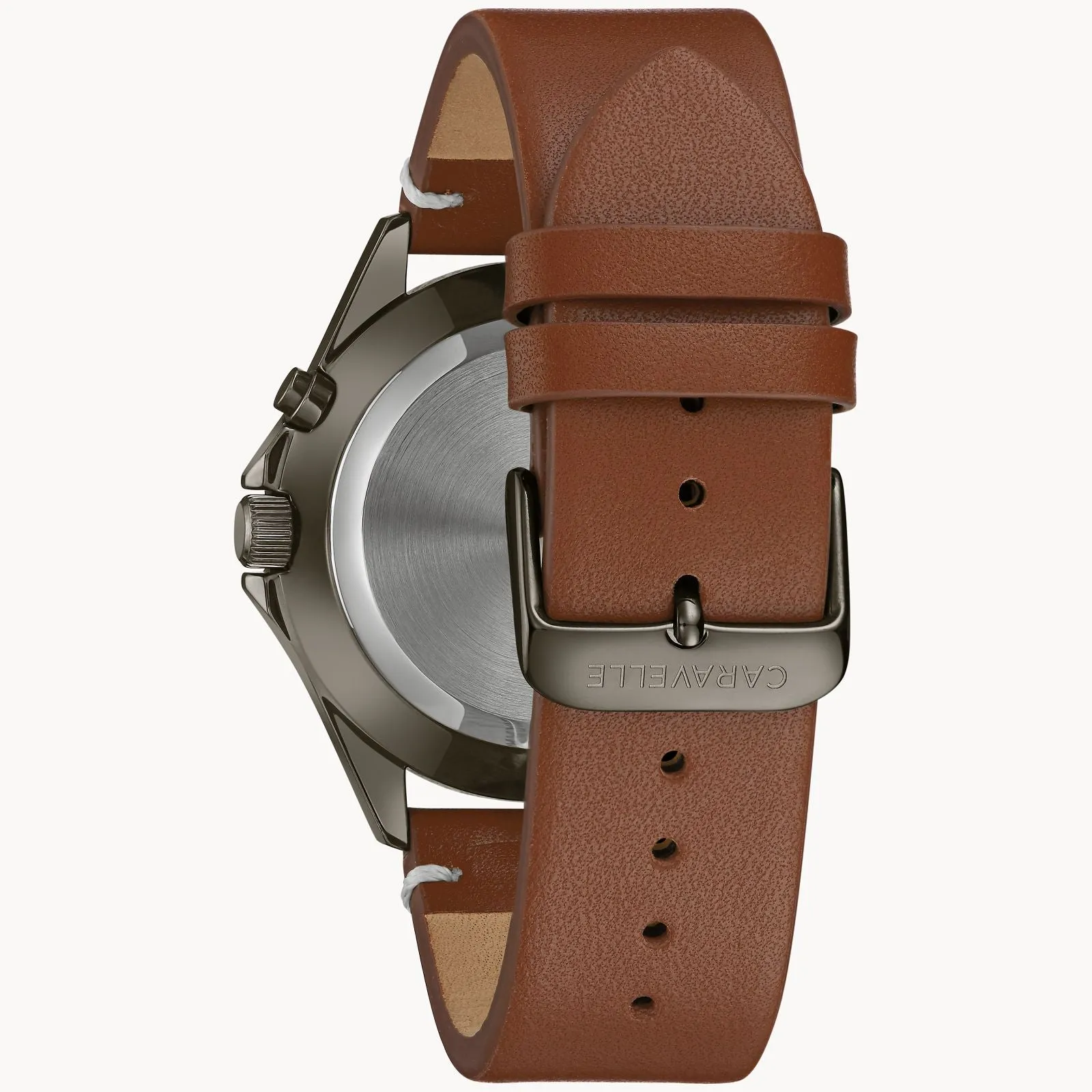 Bulova 45C119 Classic Caravelle Brown Leather Strap Men Watches
