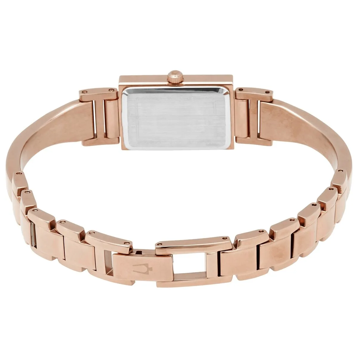 Bulova Classic Quartz Diamond Mother of Pearl Dial Ladies Watch 97P142