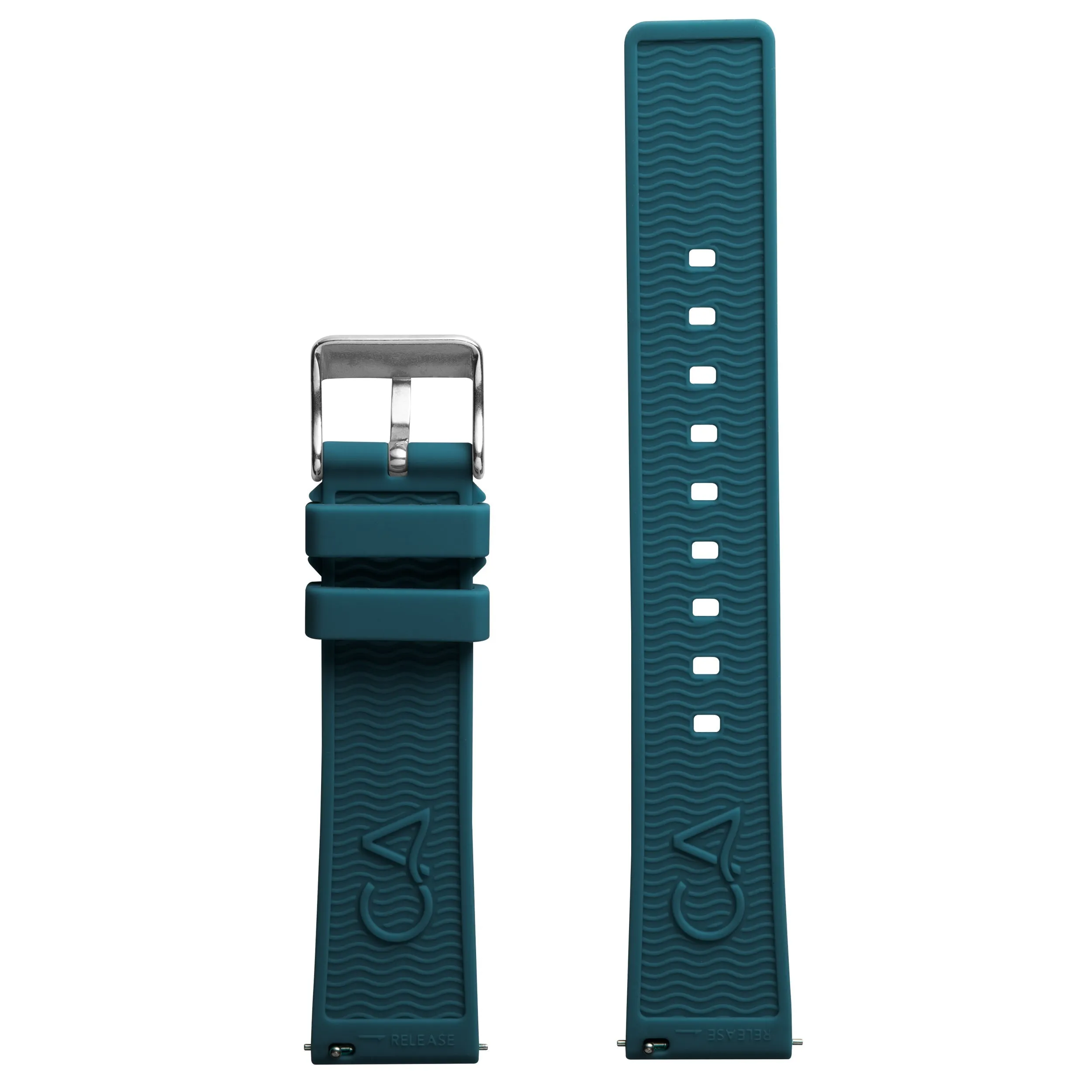 California Watch Co. 20mm Pacific Green Silicone Strap