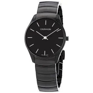 Calvin Klein Classic Too Quartz Black Dial Ladies Watch K4D22441
