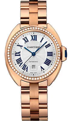 Cartier - Cle de Cartier 31mm - Pink Gold and Diamonds