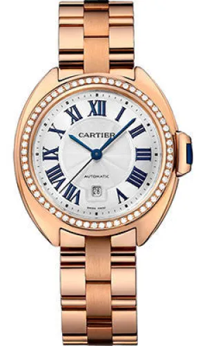 Cartier - Cle de Cartier 31mm - Pink Gold and Diamonds