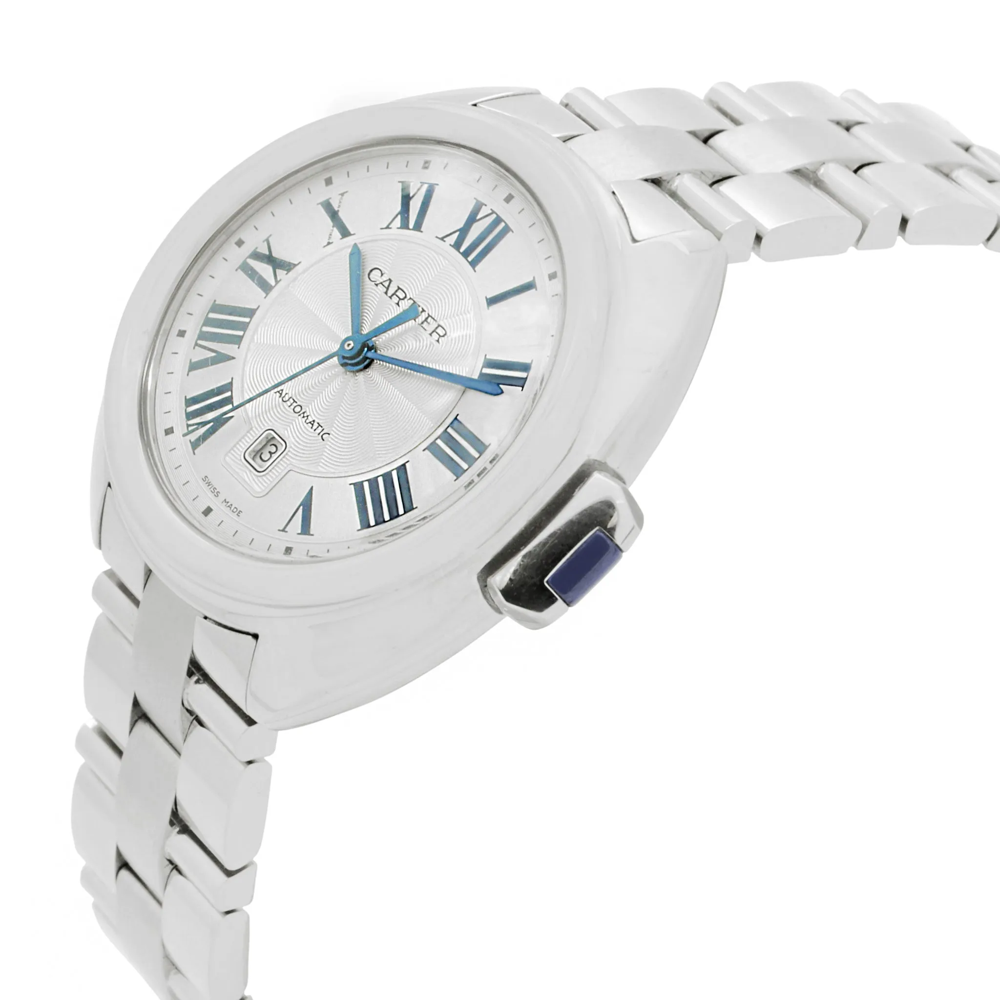 Cartier Cle Ladies WSCL0005 Silver Dial Automatic Women's Watch