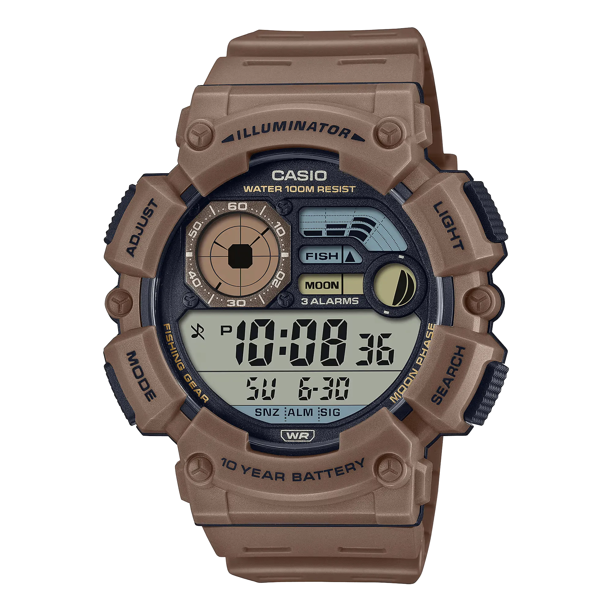 Casio 10Yr Battery Unisex WS1500H-5A