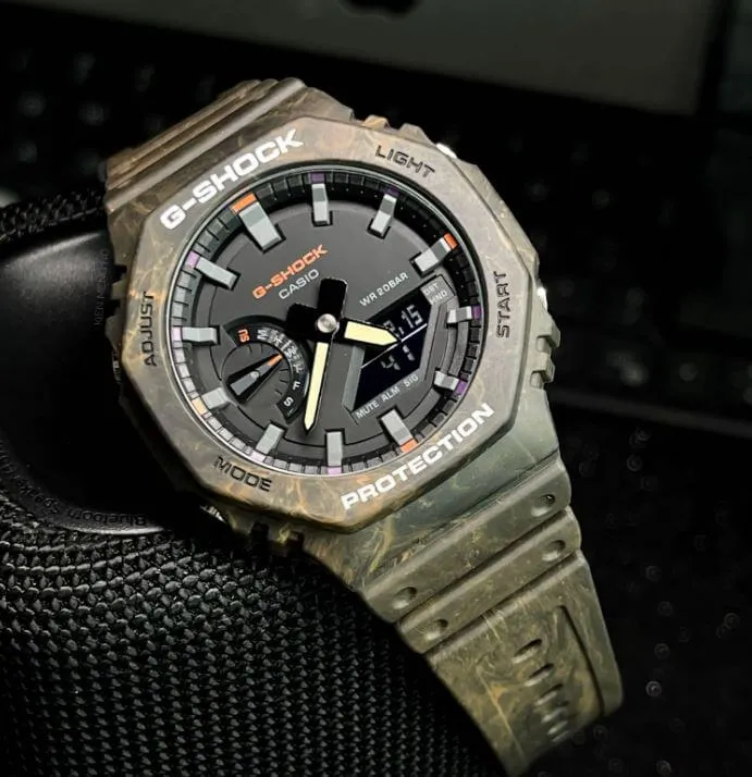 CASIO G-SHOCK ANALOG-DIGITAL GA-2100 SERIES | GA-2100FR-5A