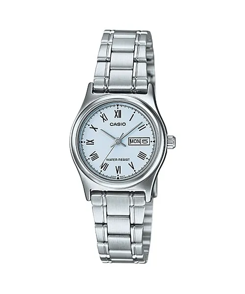 Casio General- Men Watch LTP-V006D-2BUDF- Silver Chrone