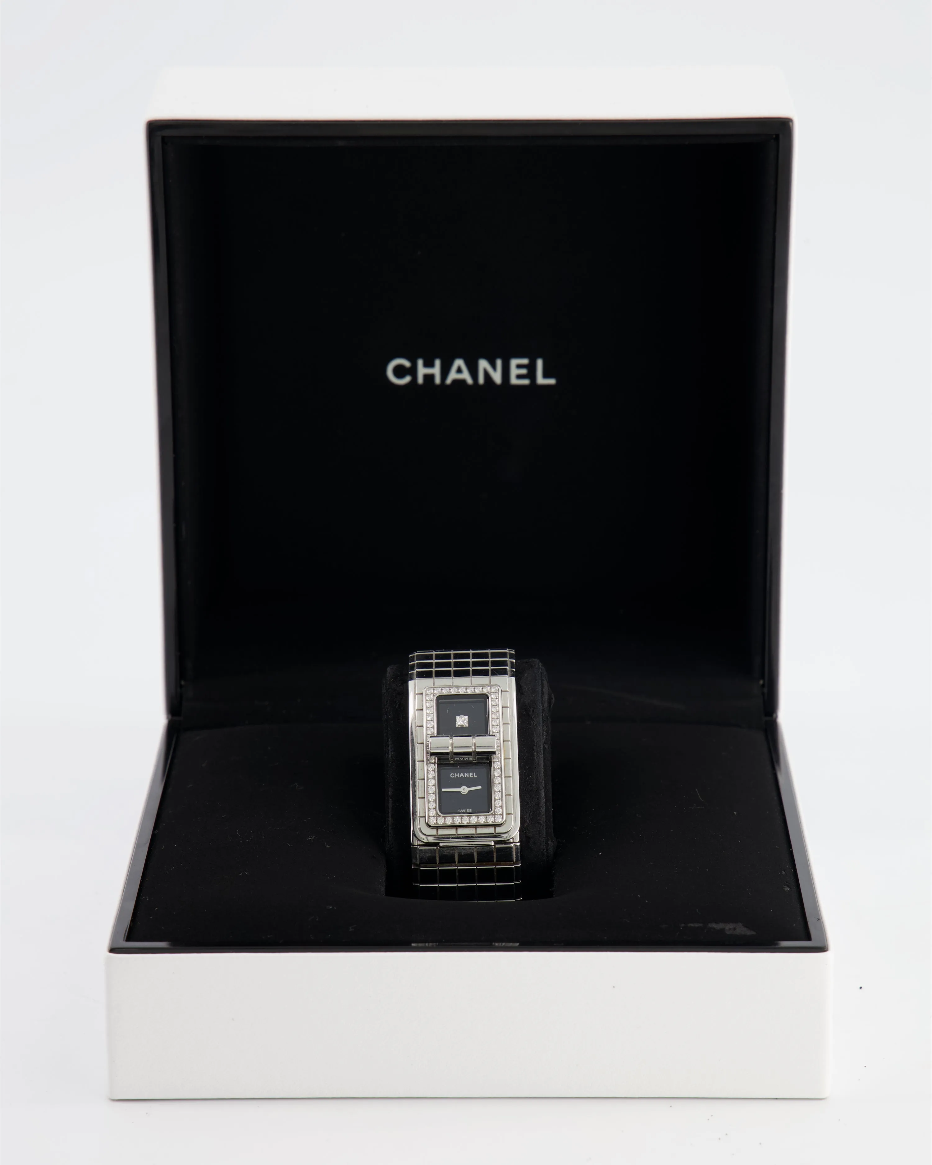 Chanel Code Coco Steel And Diamond Watch Rrp £8,400