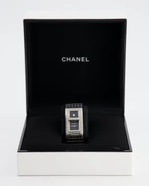 Chanel Code Coco Steel And Diamond Watch Rrp £8,400