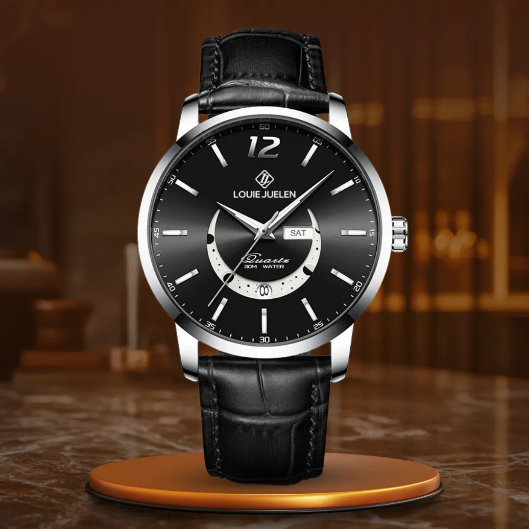 Chic Radiant Moonphase Timepiece
