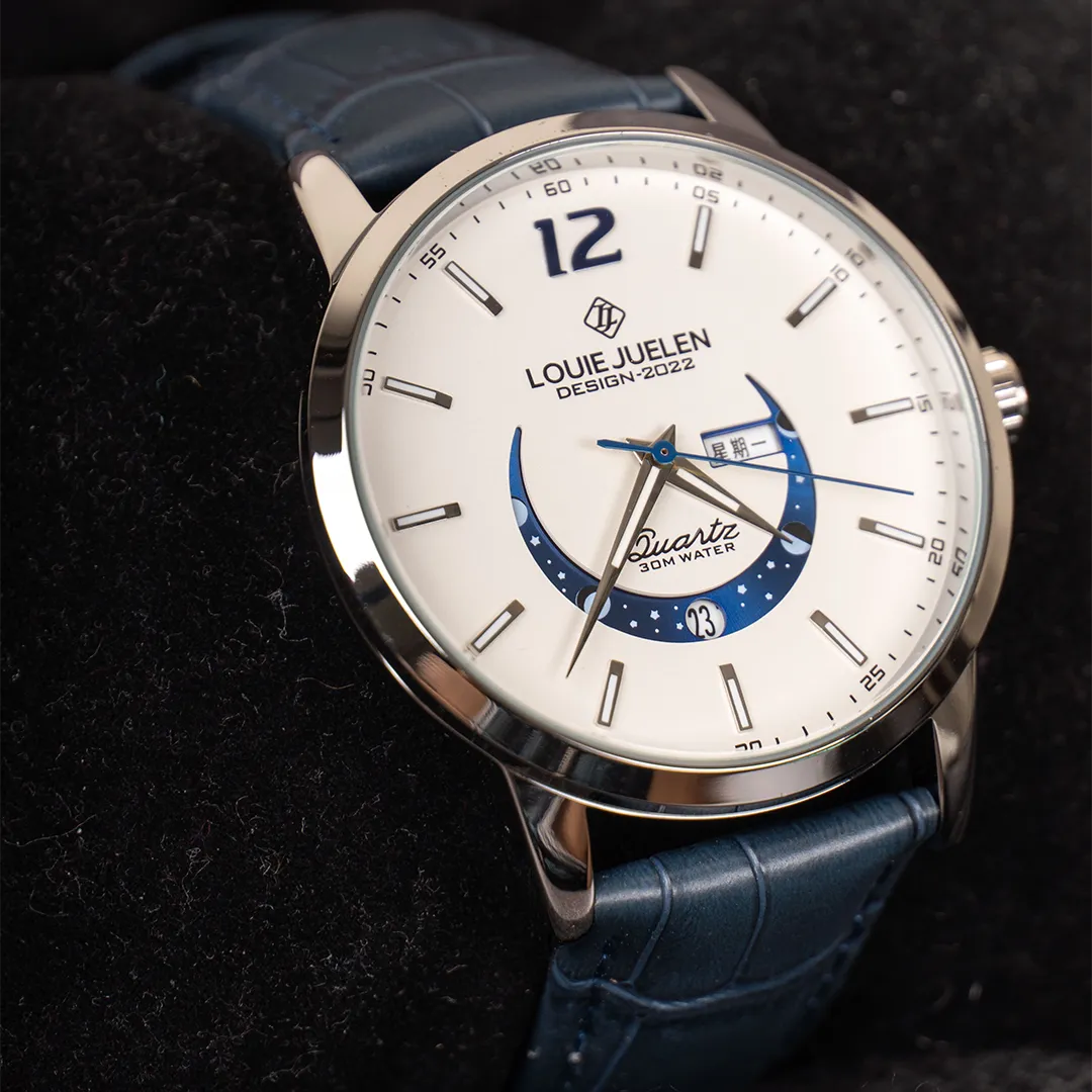 Chic Radiant Moonphase Timepiece