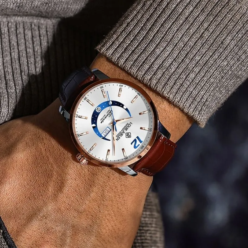 Chic Radiant Moonphase Timepiece