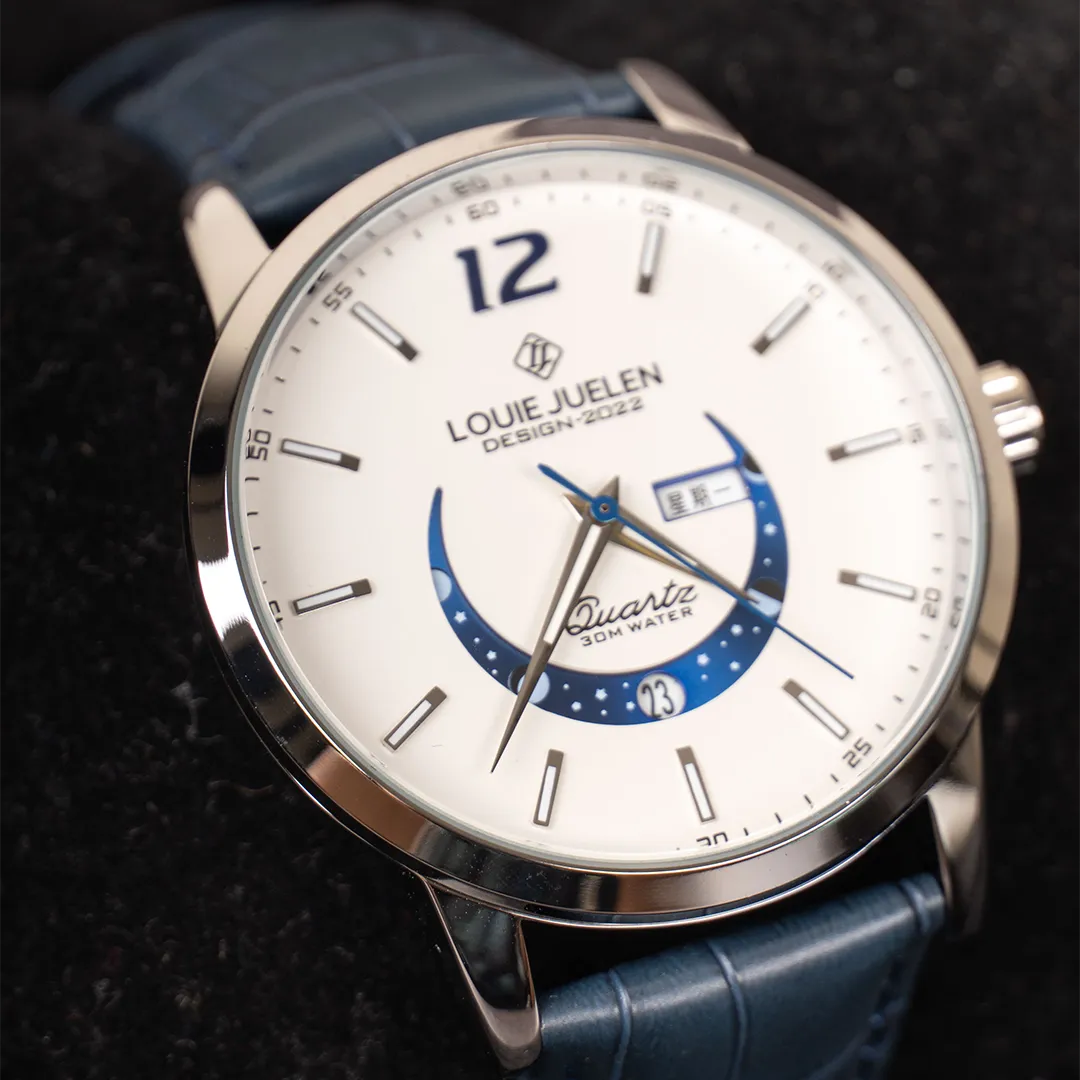 Chic Radiant Moonphase Timepiece
