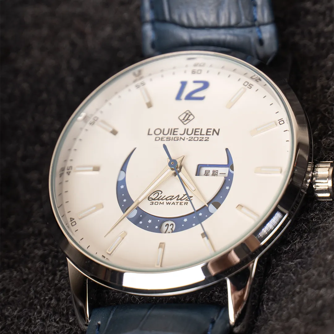 Chic Radiant Moonphase Timepiece