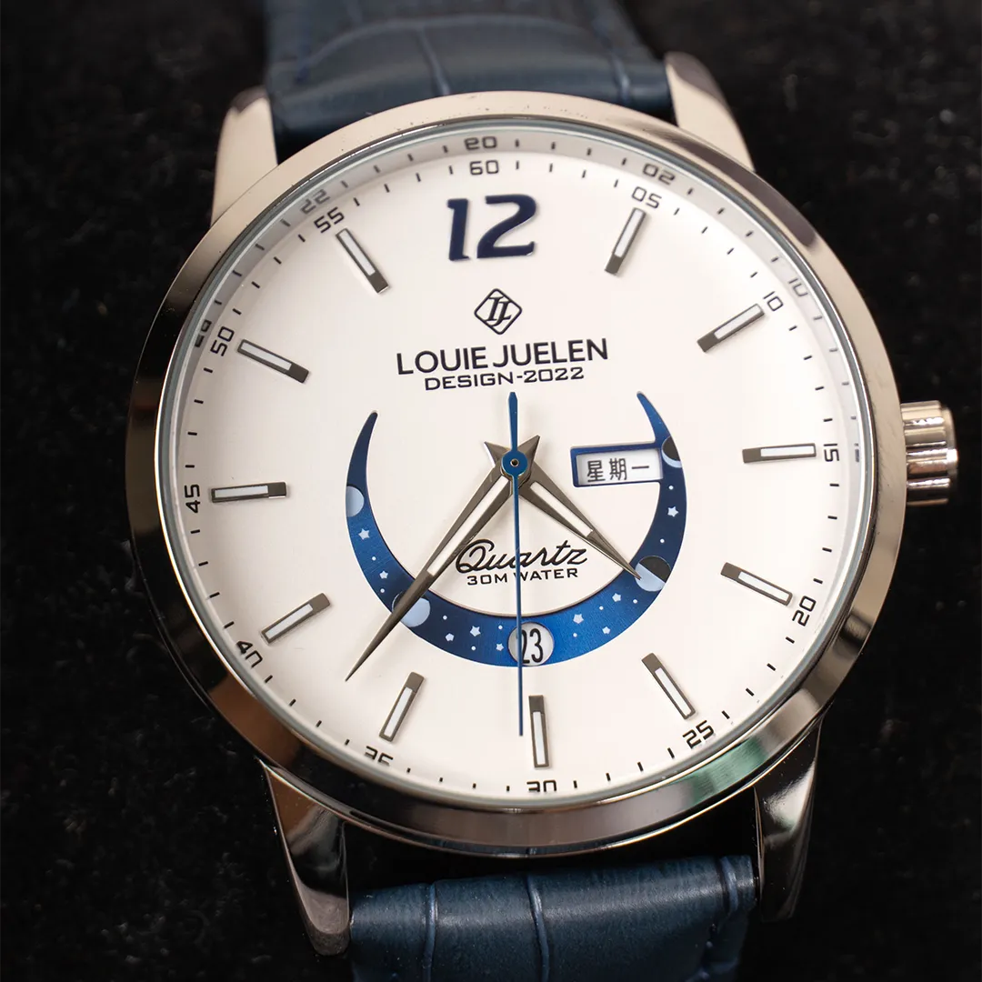 Chic Radiant Moonphase Timepiece