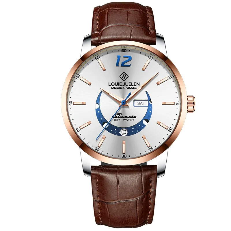 Chic Radiant Moonphase Timepiece
