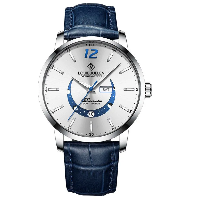 Chic Radiant Moonphase Timepiece