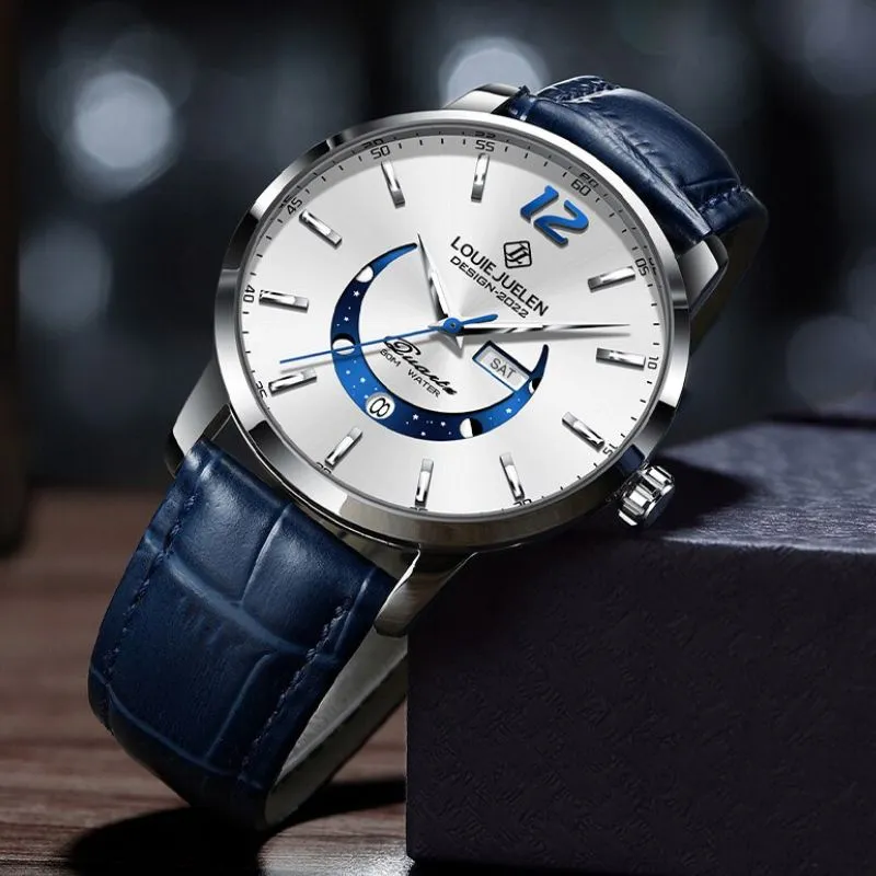 Chic Radiant Moonphase Timepiece