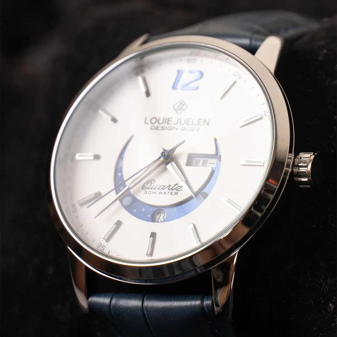 Chic Radiant Moonphase Timepiece