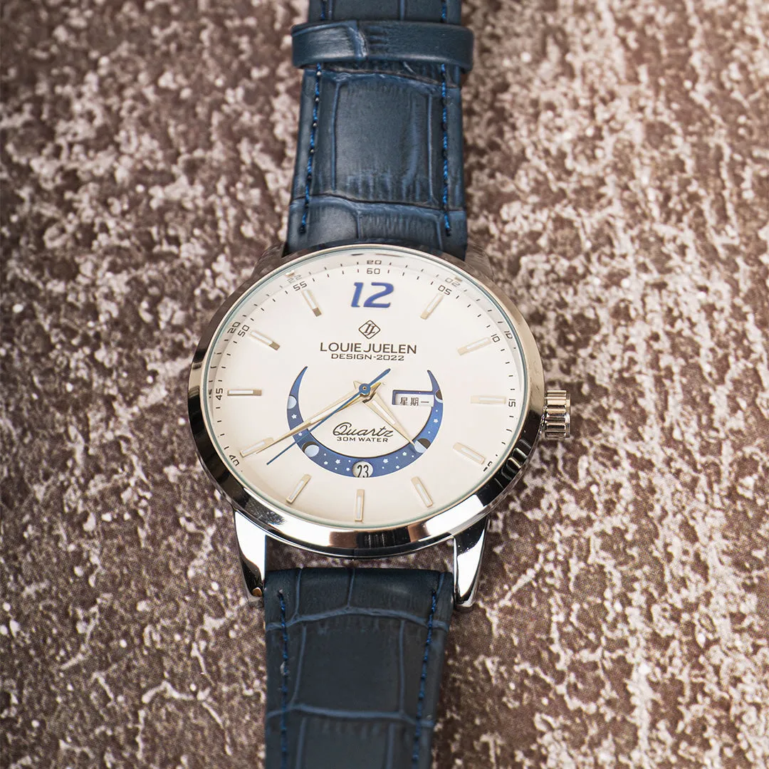 Chic Radiant Moonphase Timepiece