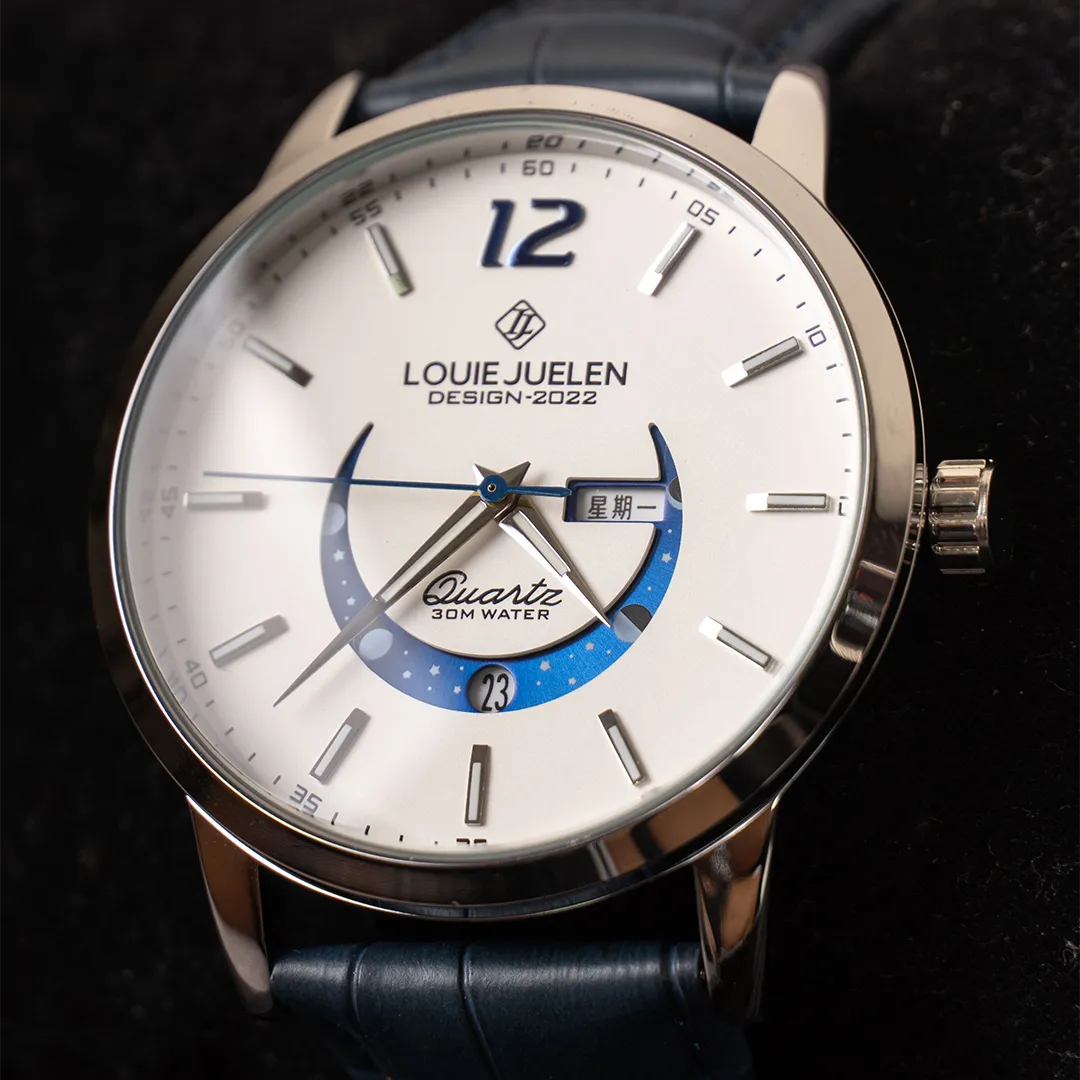 Chic Radiant Moonphase Timepiece
