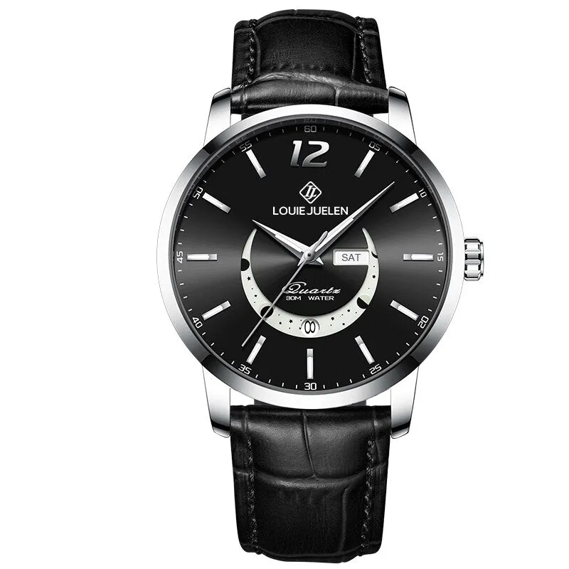 Chic Radiant Moonphase Timepiece