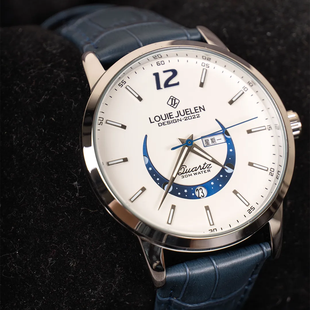 Chic Radiant Moonphase Timepiece