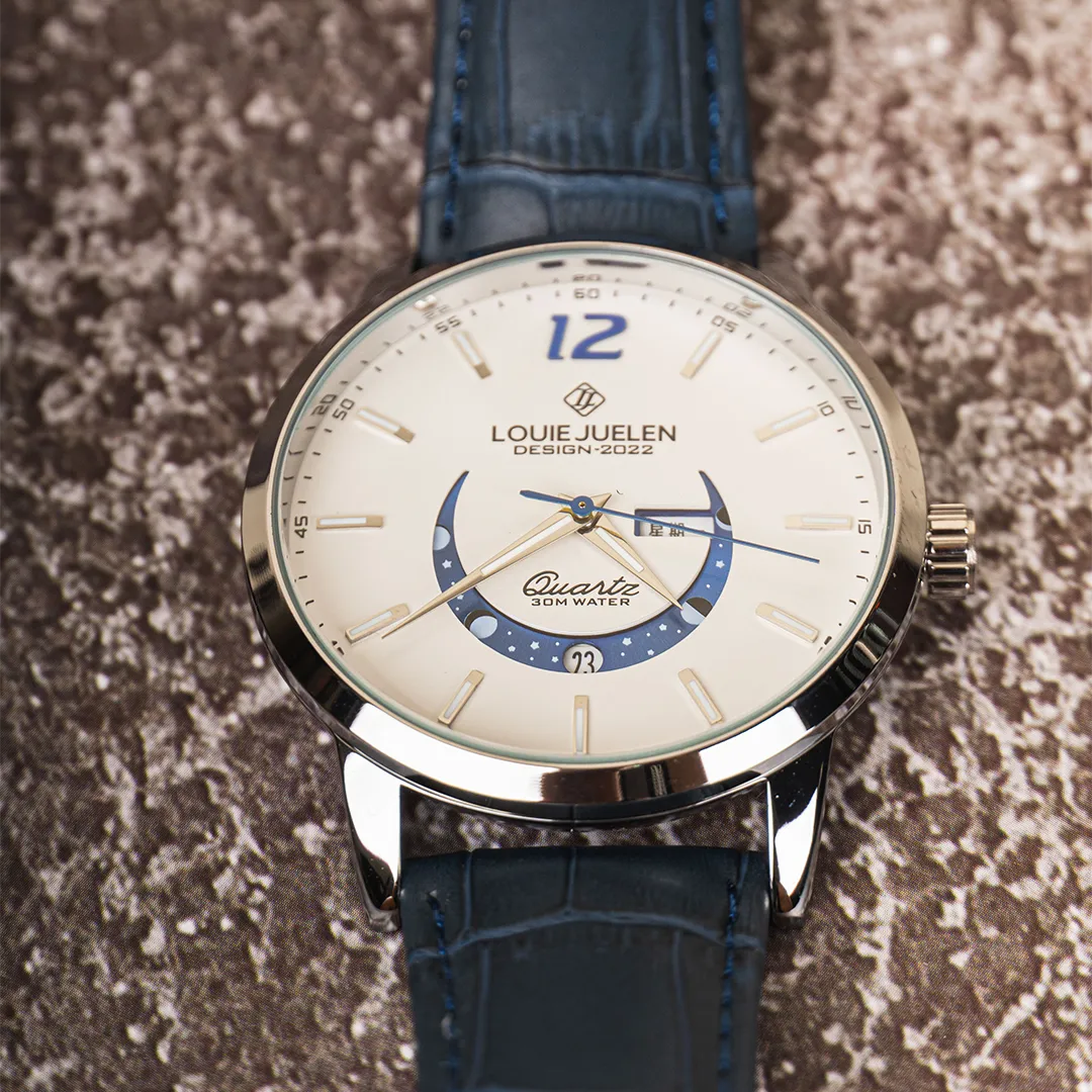 Chic Radiant Moonphase Timepiece