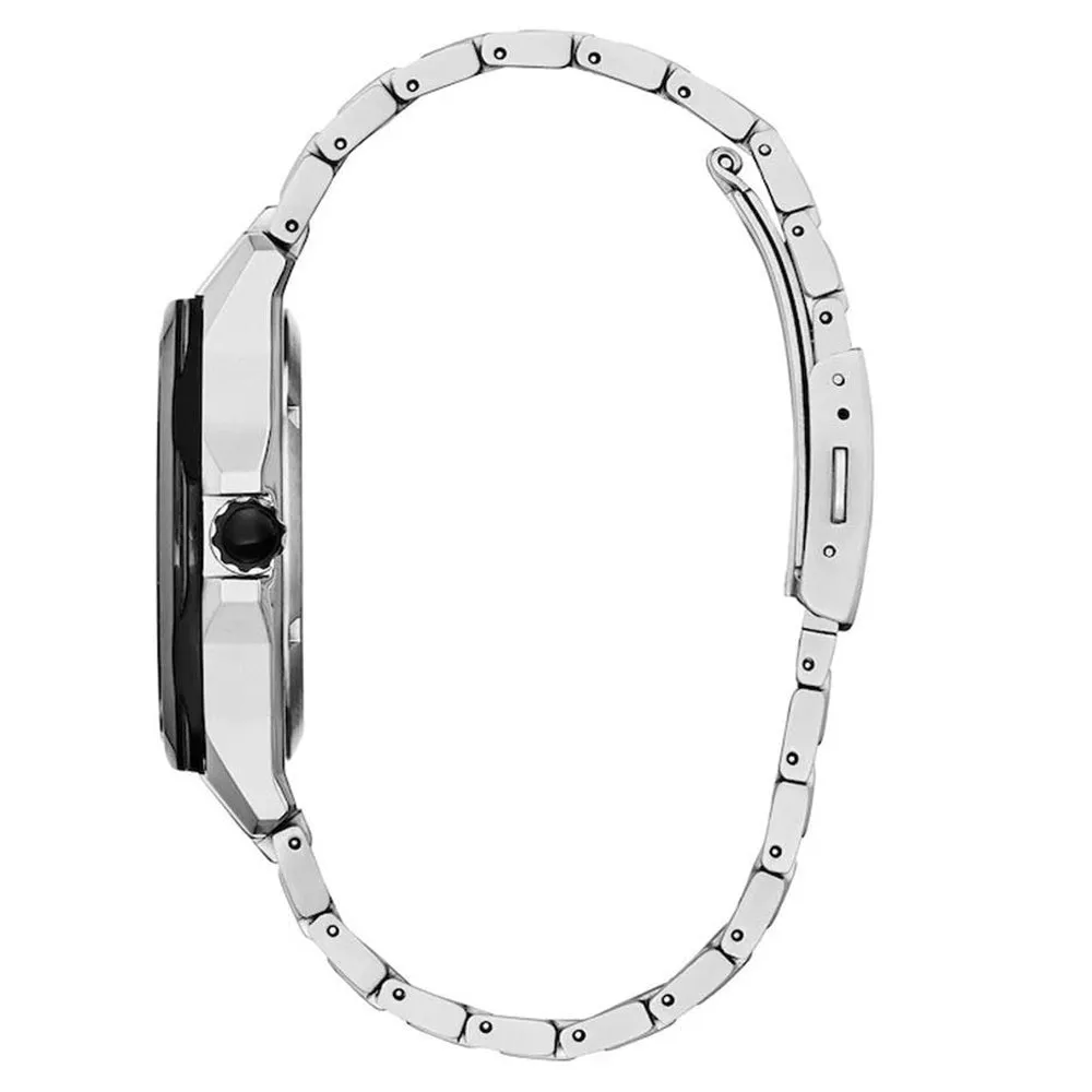 Citizen Eco-Drive Marvel 80th Anniversary Mens Silver-Tone Titanium Band Blue Quartz Dial Watch - AW1548-86W